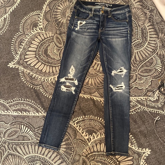 American Eagle size 4 Jeggings - Picture 2 of 2